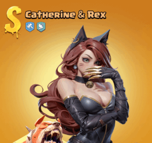 《Dark War Survival》T0英雄強度排名|S級角色推薦與最強陣容搭配 2 Dark War Survival Catherine & Rex